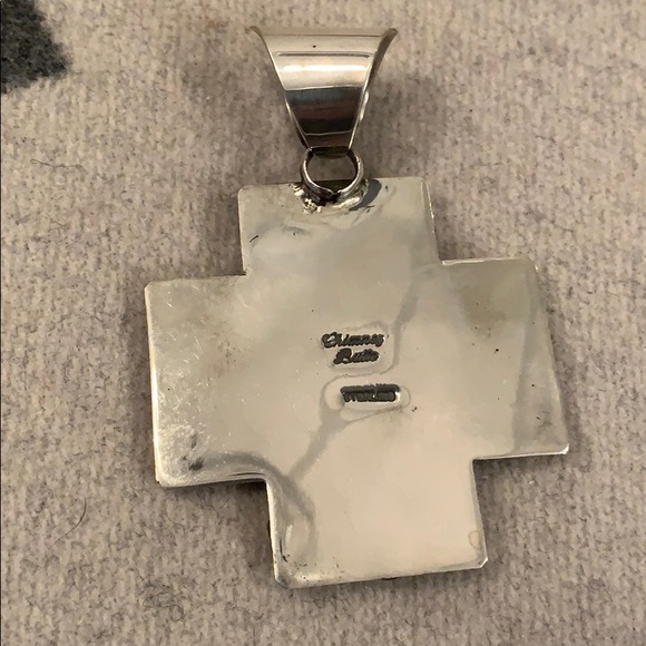 Gorgeous Chimney Butte Sterling Silver Dot & Cross Pendants🥰 - Picture 4 of 4